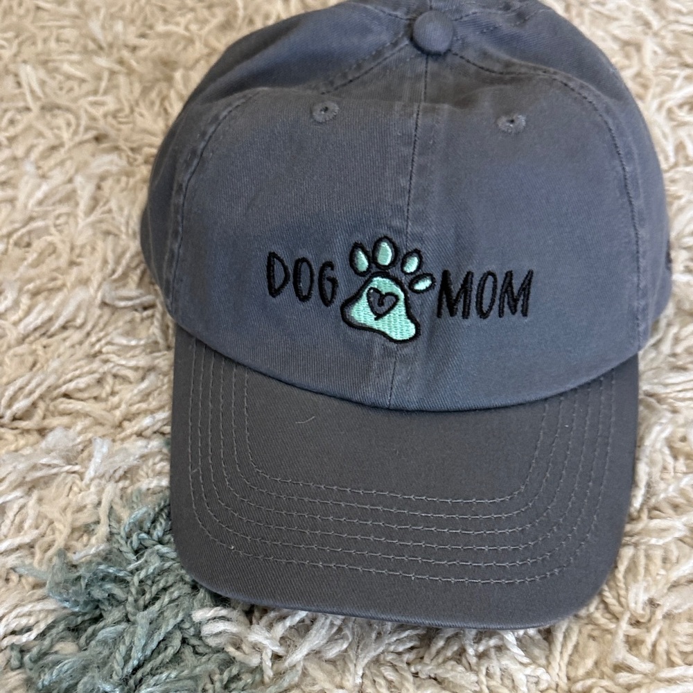 Gray Dog Mom Cap